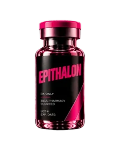 Epithalon in a Fit Club prescription vial