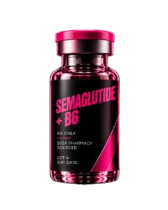 Semaglutide + B6 in a Fit Club prescription vial